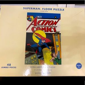 Pottery Barn Kids Superman/ Action comics puzzle.